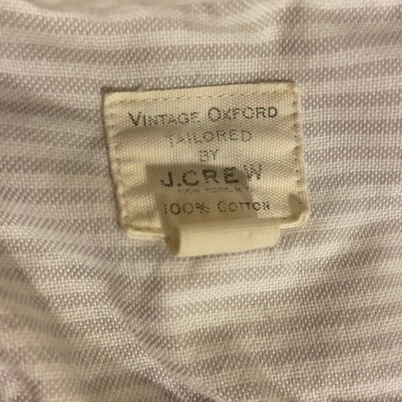 J. Crew Vintage Oxford Striped Button Down - Picture 6 of 7